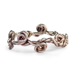 Silver Delicate Weave Ring