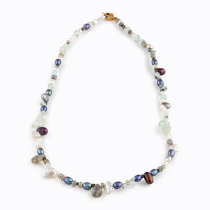 Eclectic Mixed Gems Necklace