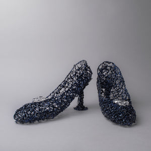 Hyacinthum Speculo Shoes (Blue Glass Shoes)
