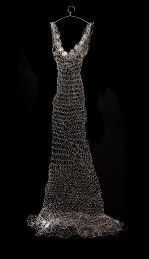Alta Argentum Fluxus (Tall Silver Flow) Dress