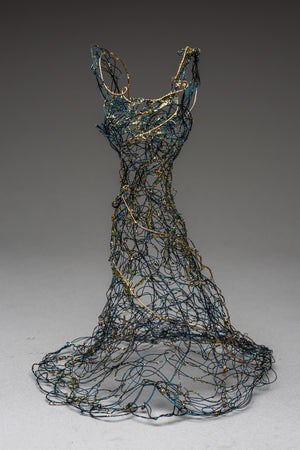 standing dress sculpture interior design 