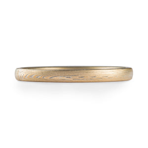 thin patterned wedding ring mokume gane