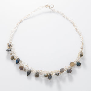 Spun Labradorite Collar