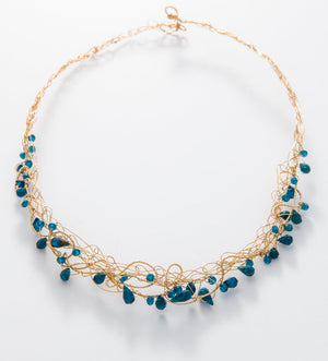 Line Drawn Kyanite Collar