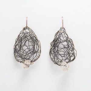 Chunky Quartz Teardrops