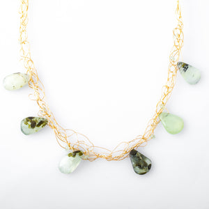 Spun Amazonite Choker