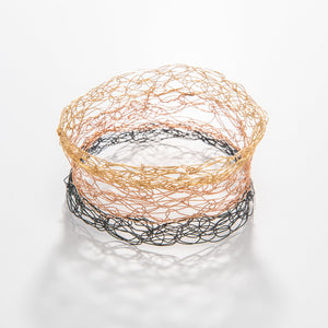 Thick Neapolitan Spun Bangle