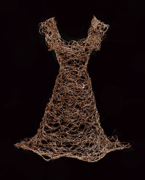 Cupre Lineae Standing Dress
