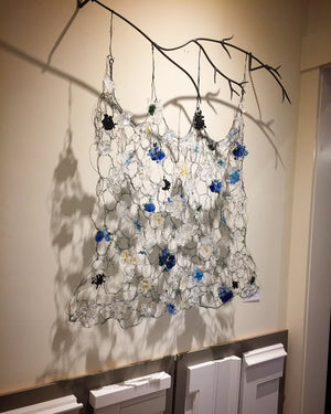 Blue Tapestry Installed