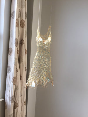 Gold Dress installation
