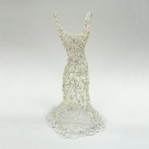 standing dress placed in  celebrity home
