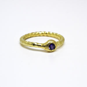 sapphire ring and gold. Arn krebs