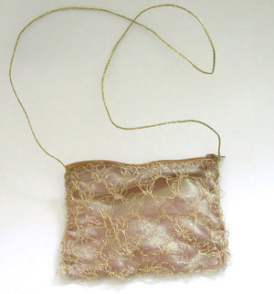 Woven Wire Purse