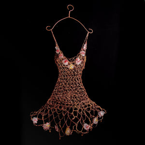 wire dress, contemporary artist 