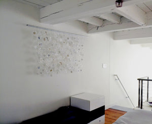Hanging Glass Installation