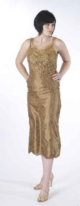 Woven Wire Sculptural Dress
