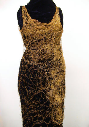 Wearable Spun Gold Dress